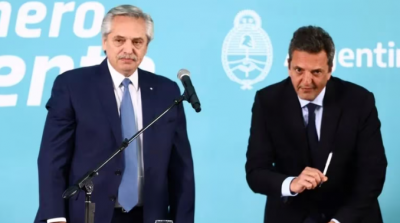 En medio de la crisis económica, las diferencias electorales complican la relación política entre Alberto Fernández y Sergio Massa