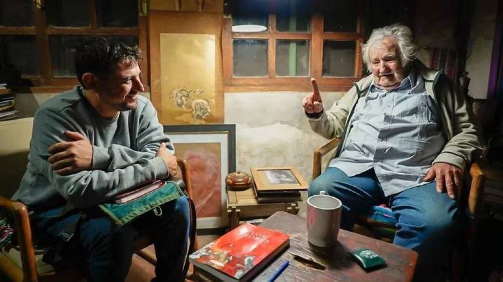 Juan Grabois visit al ex presidente Jos Mujica en Uruguay: Agradezco su calidez y consejos polticos