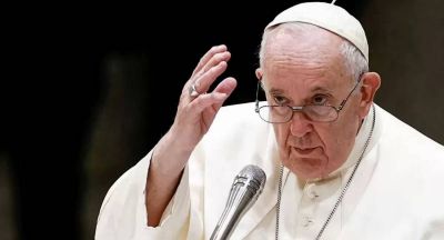 El papa Francisco pidió que vuelva la paz a Ucrania