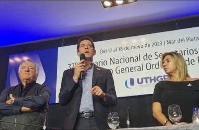 Congreso de UTHGRA hizo público su apoyo a la candidatura de Wado De Pedro