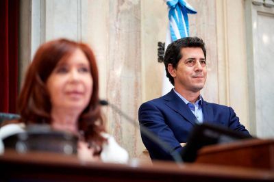 Un guio a favor de Wado de Pedro y pistas sobre sus favoritos: lo que dej Cristina Kirchner