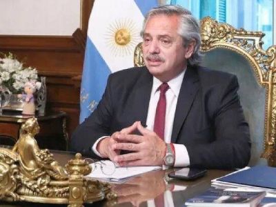 Alberto Fernández recibe a la cúpula de la Bolsa de Comercio