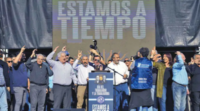 Malestar en la CGT con CFK por asociarla a la gestión Macri