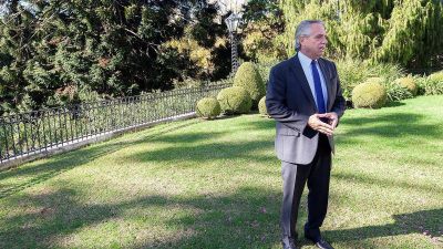 Alberto Fernández: “Difícilmente se gane sólo con el tercio de votos propios”