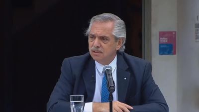 Alberto Fern�ndez: �Por favor, no le entreguemos el poder a quien le sac� el 13% a lo jubilados ni a los que manejaban el PAMI cuando Favaloro se suicid�