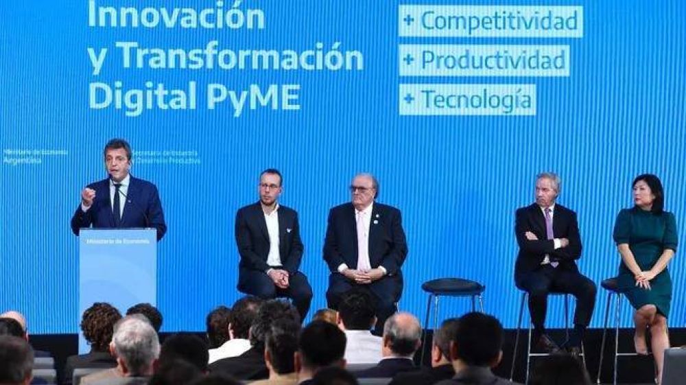 Innovacin pyme: Sergio Massa anunci desembolso del BID y el BCIE por u$s130 millones