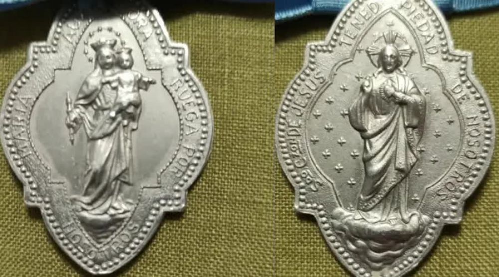 La medalla de Mara Auxiliadora, una 