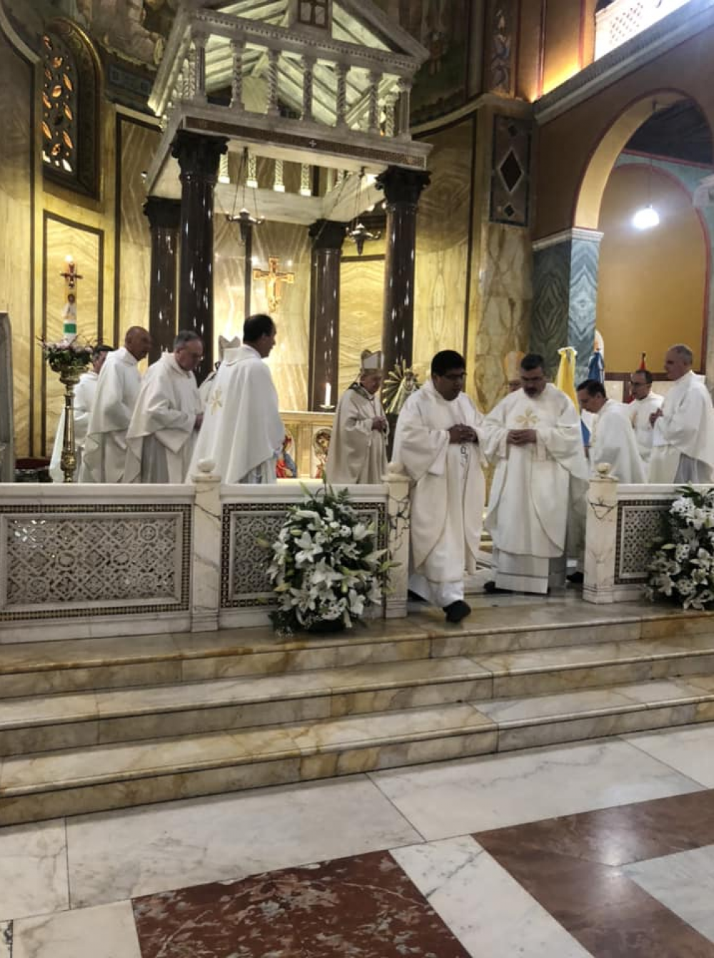 Un obispo mendocino dio la homilía en el Te Deum patrio de la Iglesia Nacional Argentina de Roma