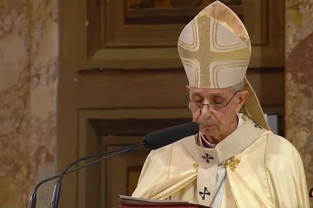 Cardenal Poli: “La Justicia es la única garantía de una paz sólida y duradera”