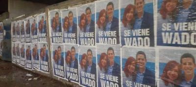 �Wado� De Pedro lanz� un video en modo candidato y aparecieron afiches suyos junto a Cristina Kirchner