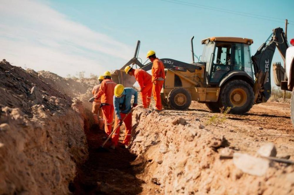 Progresa la obra que renovar el sistema de agua potable a viviendas de Vallecito