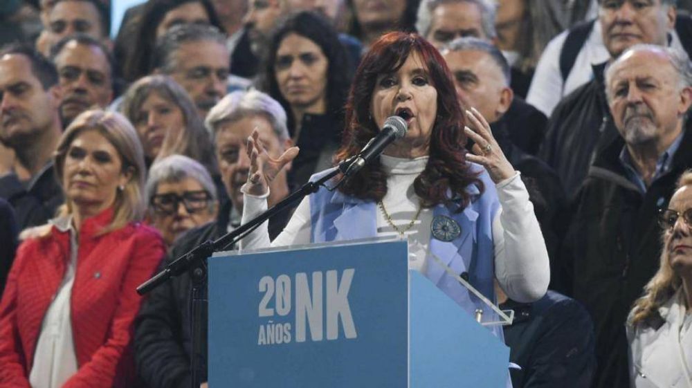 La CTA de los trabajadores estuvo presente en el acto de Cristina Kirchner