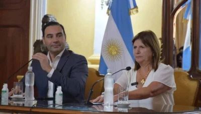 Valdés recibe a Patricia Bullrich y ajusta detalles de la campaña electoral nacional