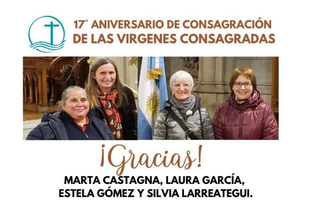 Aniversario de las v�rgenes consagradas