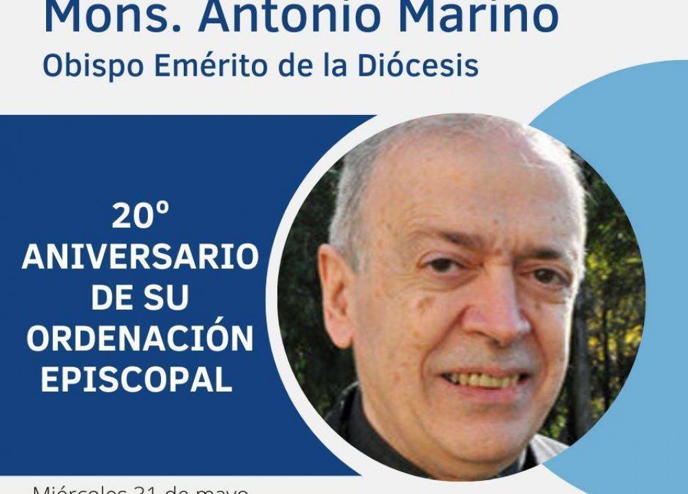 20 aniversario de ordenación episcopal de Mons. Marino