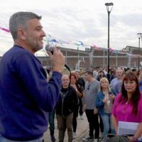 Zabaleta y Mio inauguraron obras para dos barrios de Hurlingham