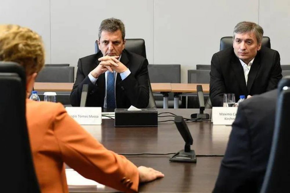 Sergio Massa y M�ximo Kirchner, la extra�a pareja del agua y el aceite