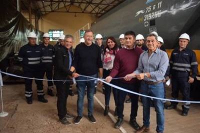 Avanza la obra de la Uni�n Ferroviaria en el Parque INSES de San Crist�bal