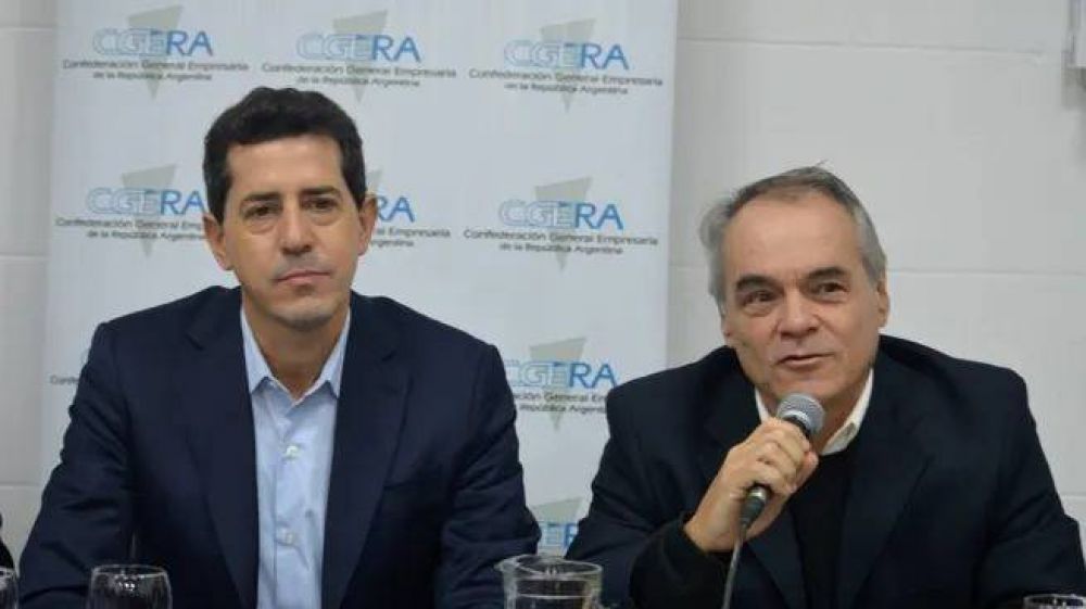 Wado de Pedro present su plan de desarrollo federal ante empresarios de CGERA