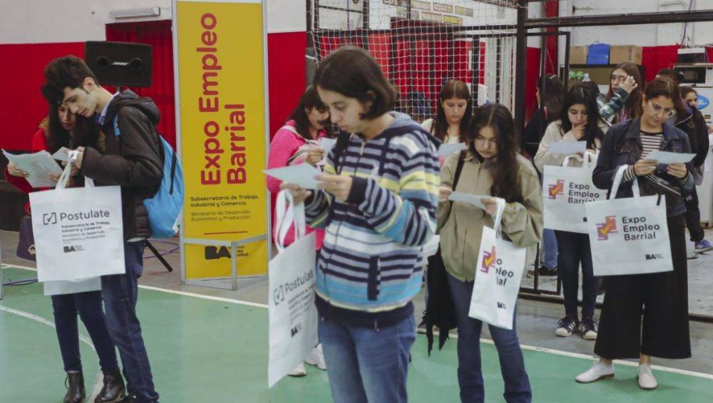 Expo Empleo Barrial ofrecer trabajos en una jornada centrada en mayores de 40 aos