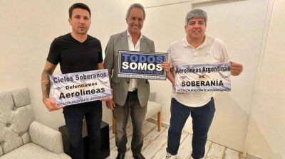 La CGT tambi�n se pelea por la interna Wado, Massa y Scioli