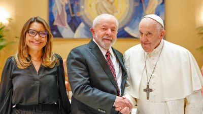 Francisco recibi a Lula en el Vaticano con Ucrania en la agenda