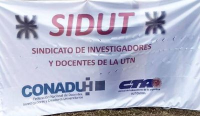 En UTN, SIDUT adhiere al paro nacional convocado por CONADU Histórica
