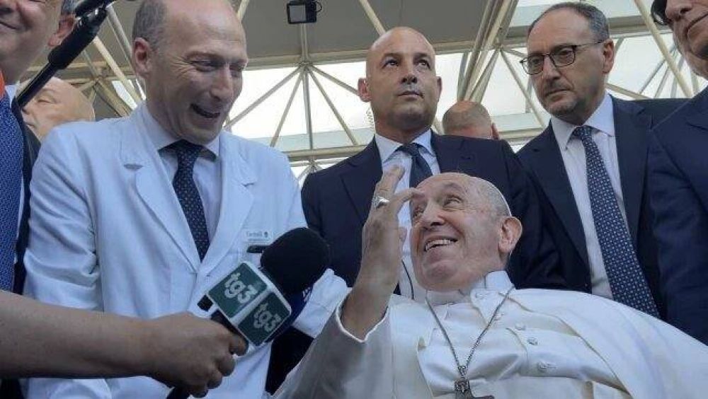 El Papa dice que tiene dificultades para respirar