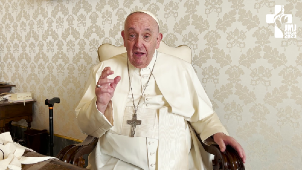 El Papa: ��Edna, te acompa�o en el viaje que est�s haciendo!�