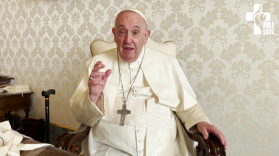 El Papa: ��Edna, te acompa�o en el viaje que est�s haciendo!�