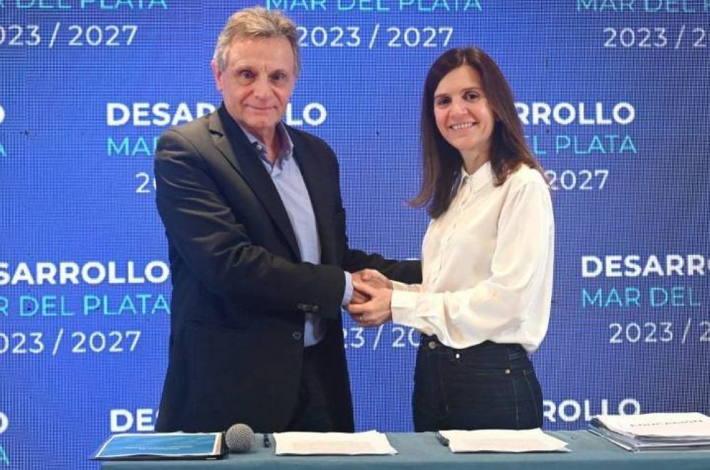 Raverta y Pulti: �Logramos un programa para que todos los marplatenses est�n mejor�