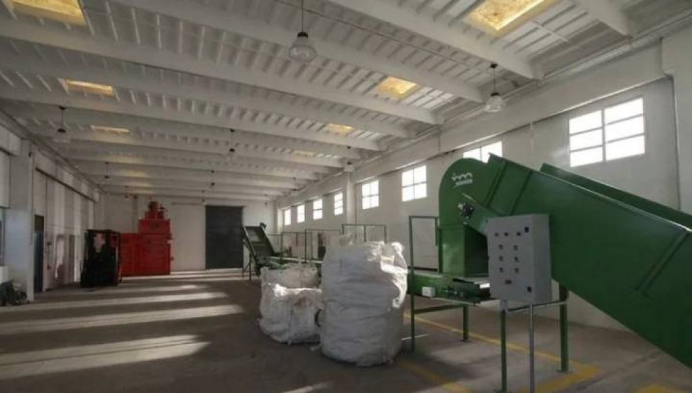 La planta de reciclaje ya prepara la venta de sus pallets