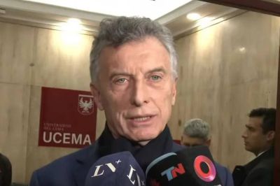 Mauricio Macri critic� a Sergio Massa: �El peronismo idolatra a quien nos tiene al borde de la hiperinflaci�n�