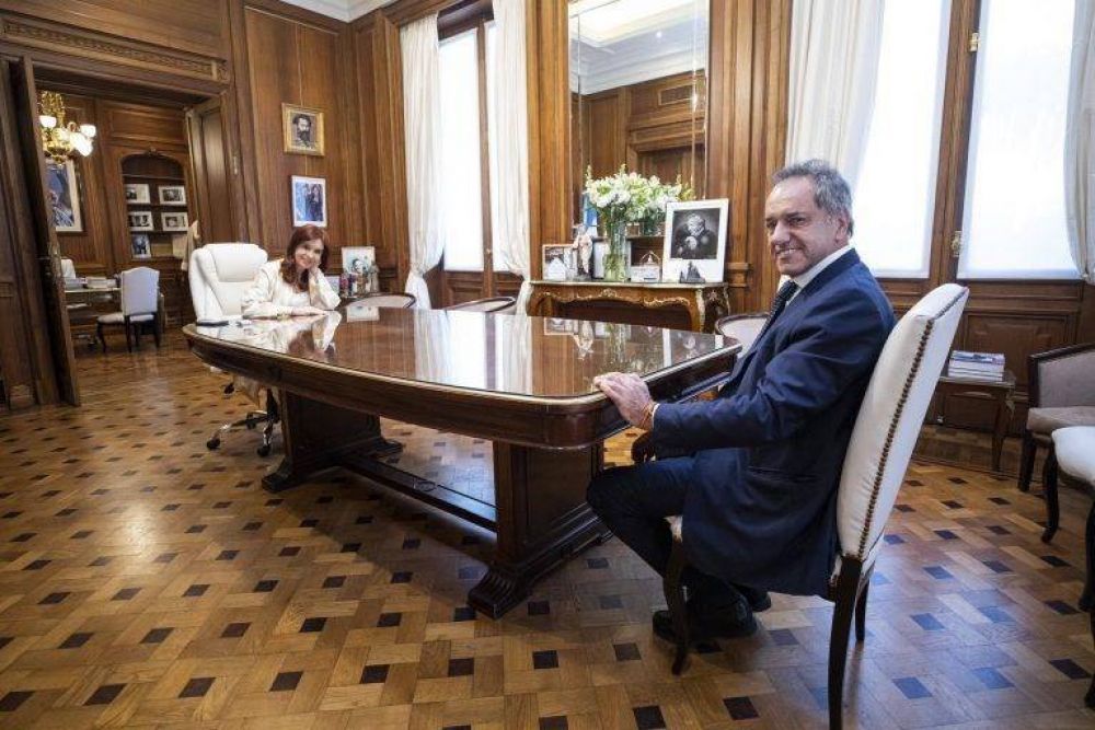 Cristina se reuni� con Scioli y se multiplican los gestos de unidad en el oficialismo tras el cierre de listas