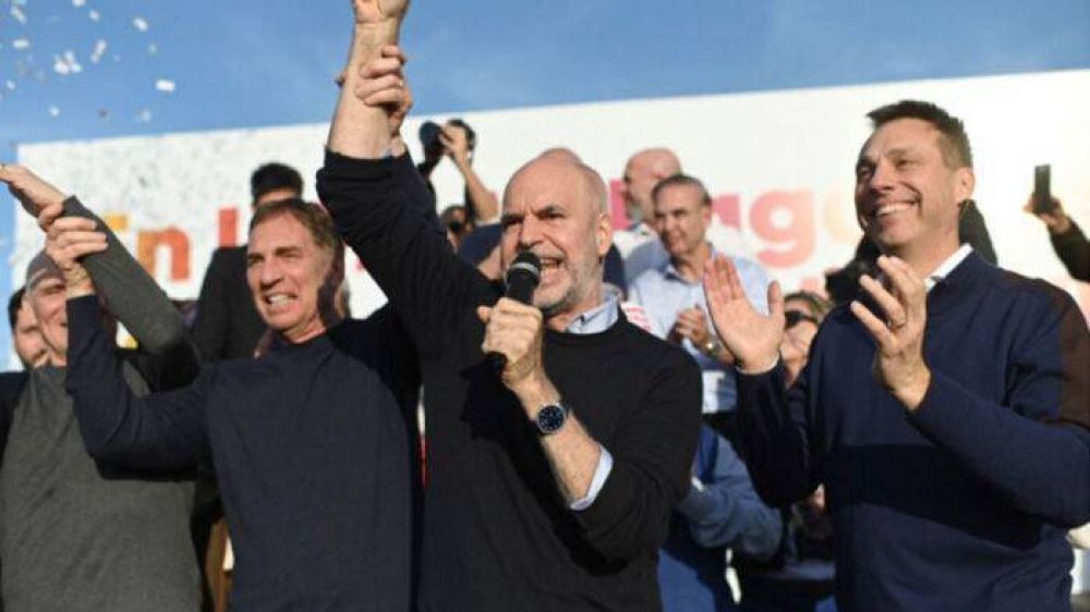 Elecciones; Larreta y Santilli en el lanzamiento de campaa de Viuales