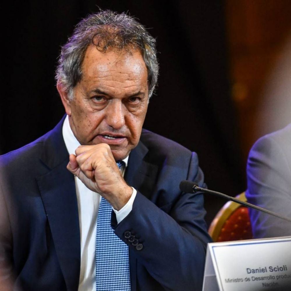 Scioli en su primer d�a como asesor de Massa: 
