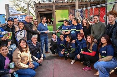 La Municipalidad de Escobar inauguró tres Puntos Verdes en el distrito