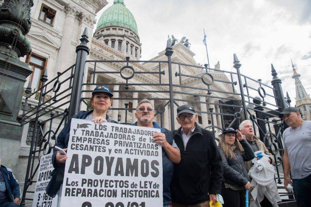 Diputados trata en comisin la reparacin histrica para los trabajadores de privatizadas en los 90