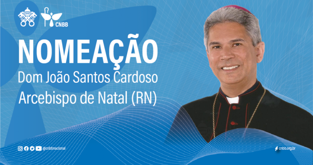 Papa Francisco nombra a Mons. Joo Santos Cardoso arzobispo de Natal (Brasil)