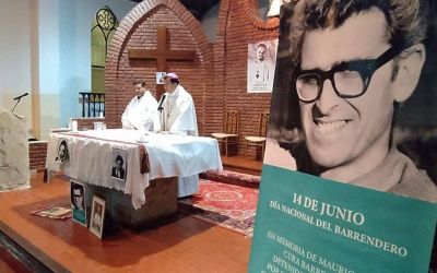 Misa aniversario del secuestro y desaparición de Mauricio Silva