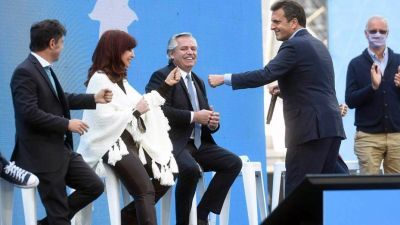 Elecciones 2023: con Cristina y Alberto como padrinos, UP y Massa conciben su primera foto de unidad