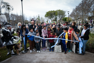 San Fernando: Nardini y Andreotti inauguraron el Nuevo Paseo Canal