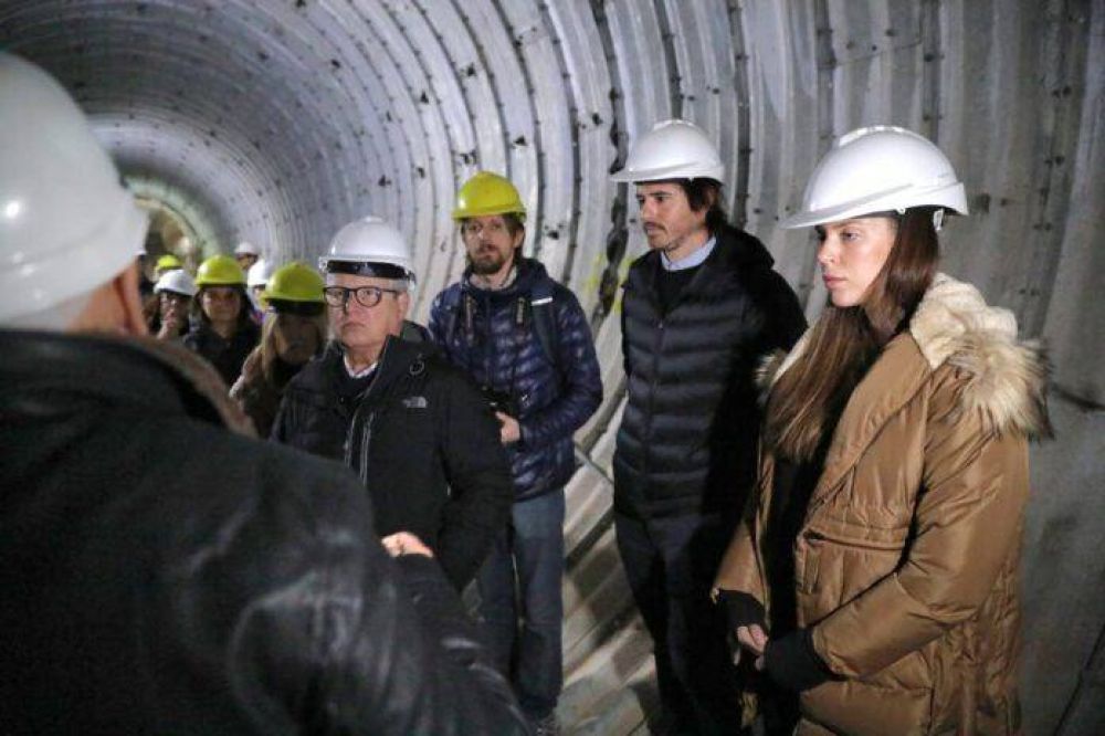 Macarena Posse recorri con vecinos la mega obra con la que San Isidro le har frente al cambio climtico