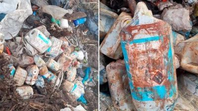 La Justicia encontró residuos peligrosos y patológicos en un allanamiento en el basural a cielo abierto de Luján