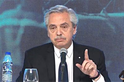 Alberto Fernández: «La decisión de hacer el gasoducto fue de nuestro gobierno»