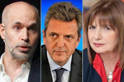 En Juntos por el Cambio sospechan que Massa busca meter una cu�a para polarizar con Bullrich y aislar a Larreta