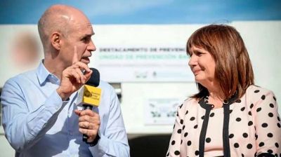 Patricia Bullrich y Rodr�guez Larreta ajustan las tuercas de sus campa�as con un ojo puesto en Santa Fe