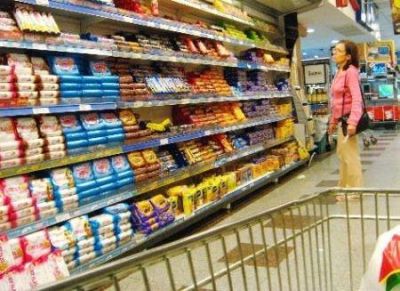 Los alimentos subieron 2% en la primera quincena de julio