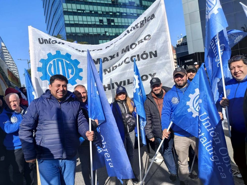 La UOM vuelve a negociar tras su protesta en el Bajo: la oferta para frenar el prximo paro