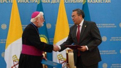 Entra en vigor acuerdo complementario entre Santa Sede y Kazajist�n